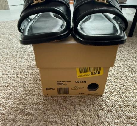 Kožené šlapky michael kors, michael kors,39