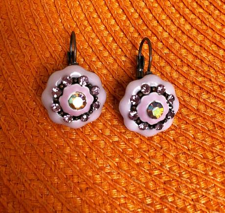 Starožitné viktoriánske náušnice, 