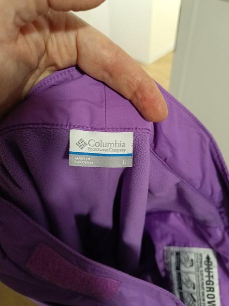 Lyziarska bunda + nohavice columbia, columbia,m