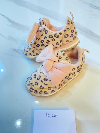 Hm tenisky leopard s mašľou, h&m,20