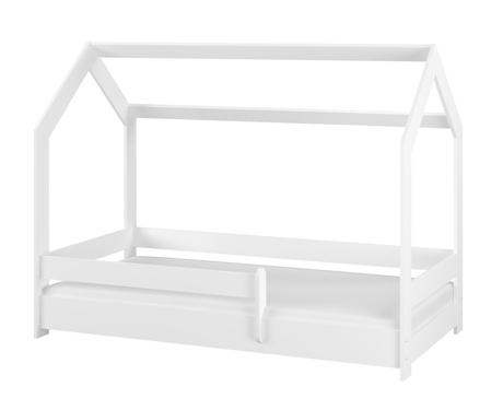 Detská posteľ domček, šírka (cm): 80,dĺžka (cm): 160