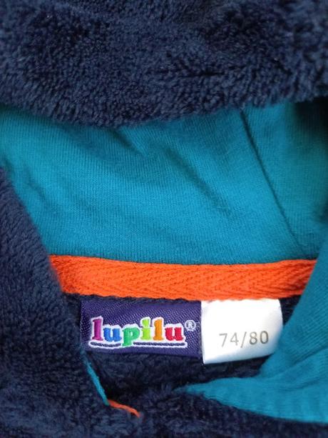 Huňatá mikina-top stav, lupilu,74