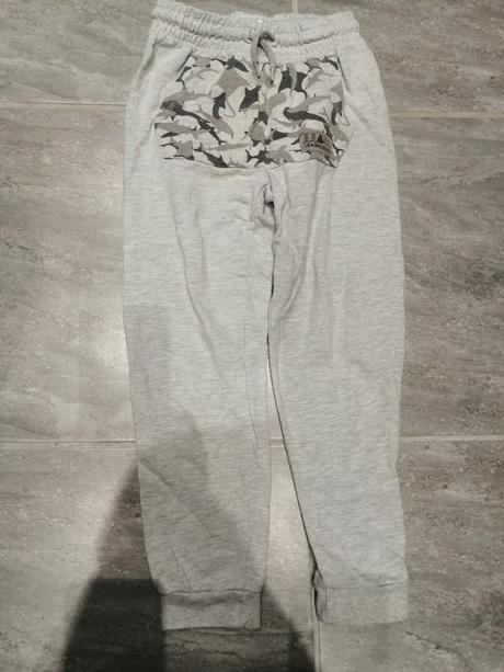 Tepláky sivé littlekids, v128, 7-8r., 128