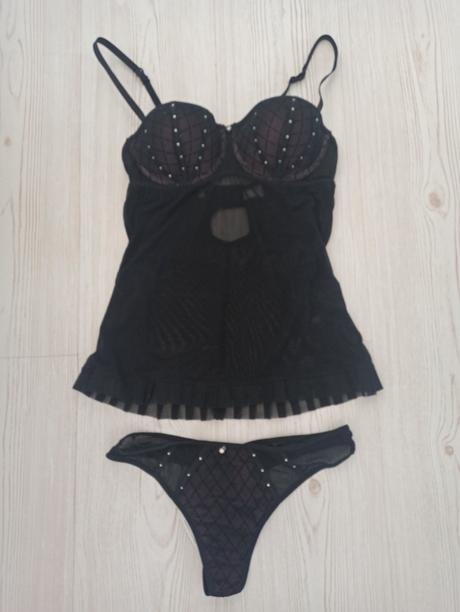 Súprava spodná bielizeň nohavičky košieľka, 75a