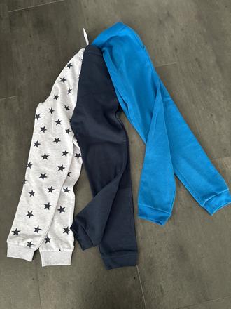 Chlapcenske teplaky 3ks, sinsay,140