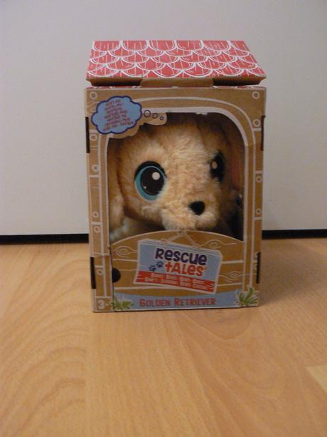 Plyšák psík zlatý retriever s búdou, 