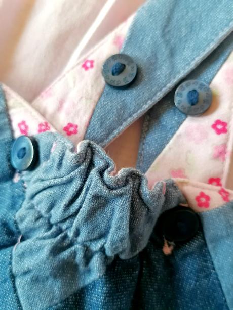 Krásne patchwork šatočky na 2-4mesiace, h&m,62