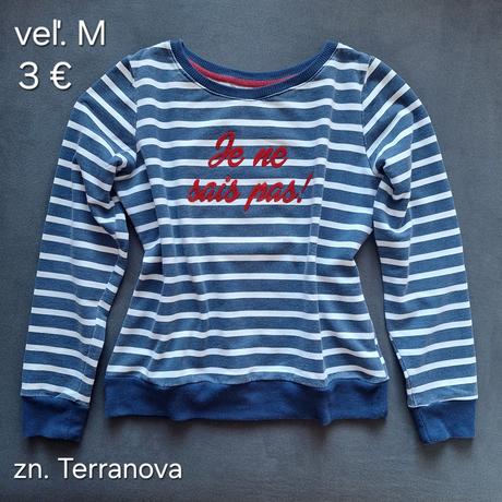 Mikinové tričko, terranova,m