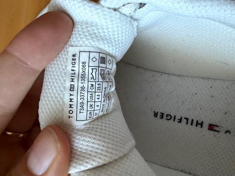 Biele elegant tenisky th, tommy hilfiger,37
