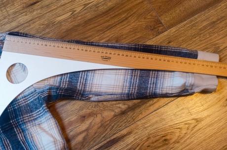 Károvaná mikino-bundička, 38