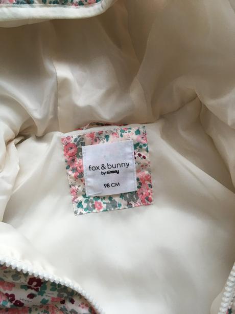 Dievčenská prechodná bundička, fox & bunny,98