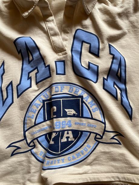 Crop top mikina, h&m,158