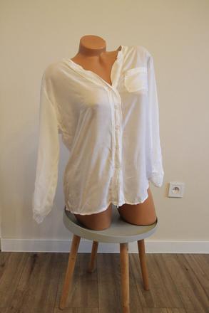 Ľahká oversize viskozova košeľa, xs/s, xs
