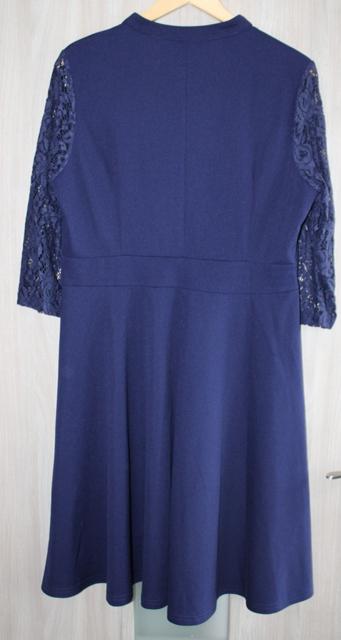 Tmavo modré šaty č.xl, xl