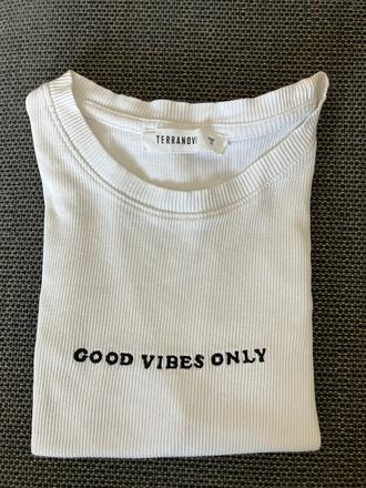 Tričko good vibes, terranova,s
