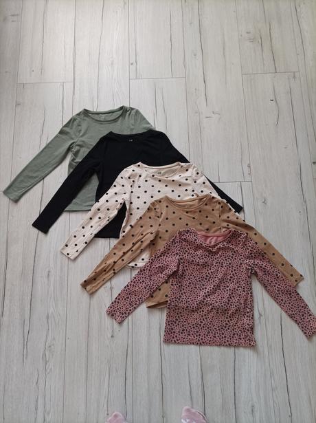 5pack tričká h&m 5 kusov 122/128, h&m,122