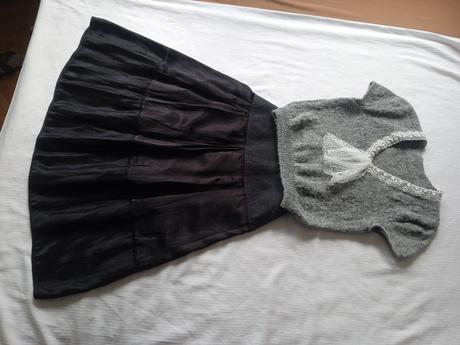 Sivy topik s krajkou, 38 / m