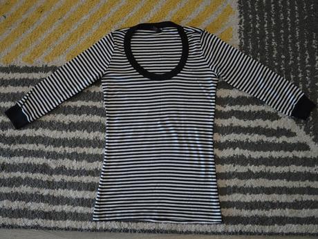 Pásikavé tričko, f&f,38