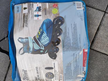 Predám kolieskové korčule, crivit,33 / 34 / 35 / 36 / 37