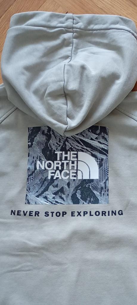 Mikina originál the north face raglan hoodie-pár, s