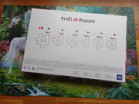 Trefl puzzle jednorožci 260 dielikov, 