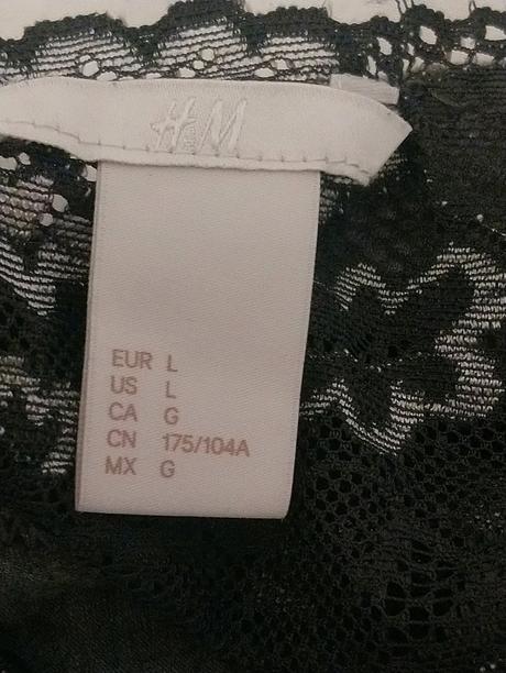 Dámsky sivý elastický top s čipkou, h&m, l, h&m,l