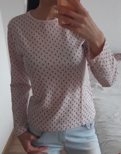 Ruzovy vrchny diel pyzama, m