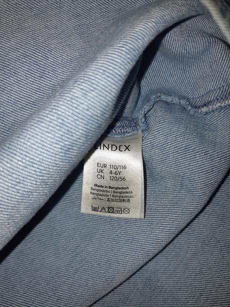 Denimové šaty, lindex,110