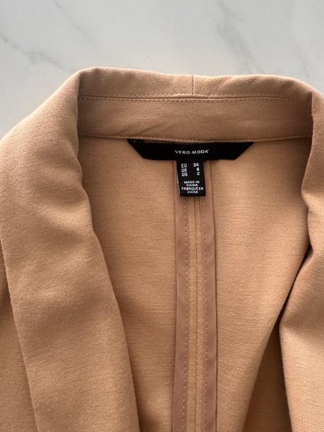 Hnedé sako, vero moda,xs