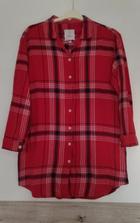 Predĺžená karovaná košeľa next, next,m