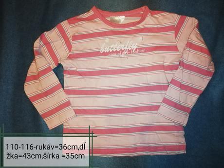 Tričko pásikavé, 110