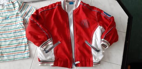 Bunda,čiapka a tričko 92/98, 92