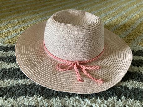 Trblietavý slamený klobúk 122/128, h&m,122