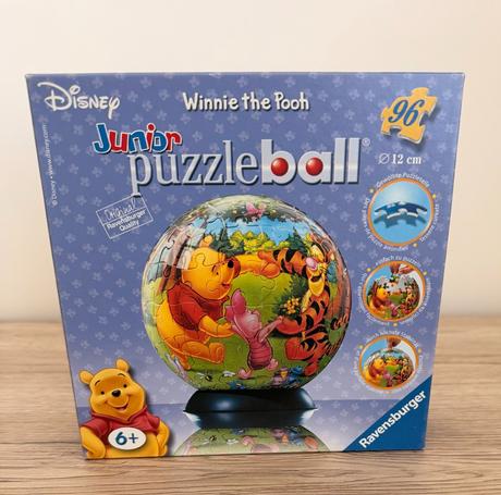 Ravensburger puzzleball winnie the pooh 96 dieliko, 