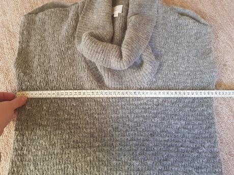 Pletená dlhá vesta, camaieu