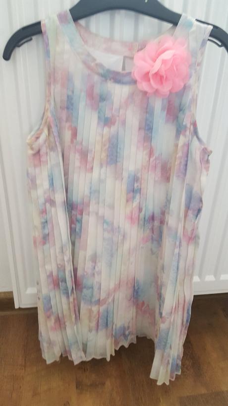 Plisovane satky, h&m,116