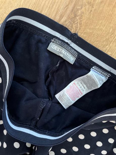 Bodkovane  legíny 134/140, 134