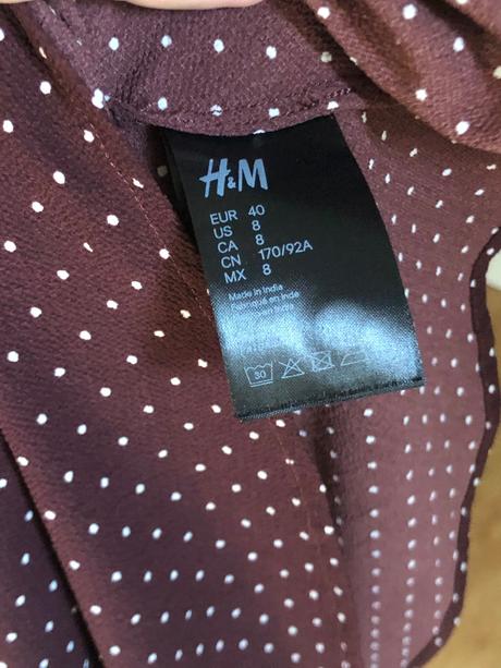 H&m bodkovane šaty, h&m,40