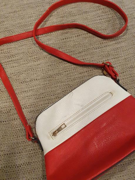 Crossbody kabelka červená mk,