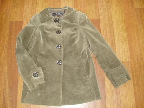 Zara basic menčestrový kabát xs, zara,xs