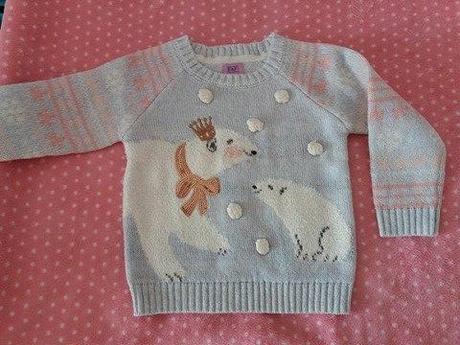 Teplý pulóver, f&f,86