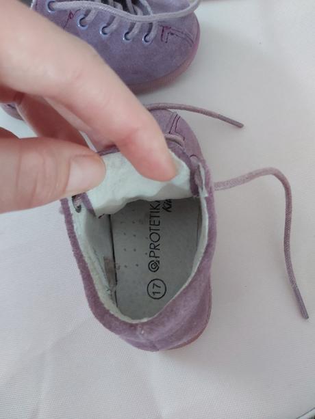 Protetika prve topanky vel.17, protetika,17