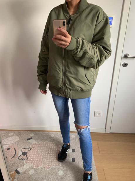 Unisex damska bombera bunda, reserved,l