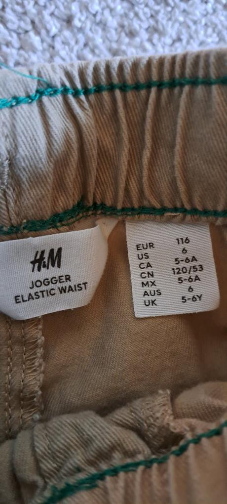 Nohavice, h&m,116
