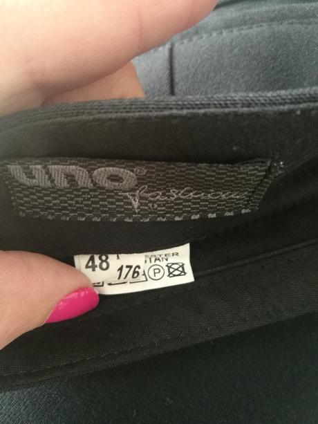 Panske čierne nohavice tesilove rozne velkosti, 56