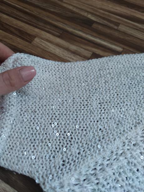 Dámsky flitrovaný svetrík, f&f,s