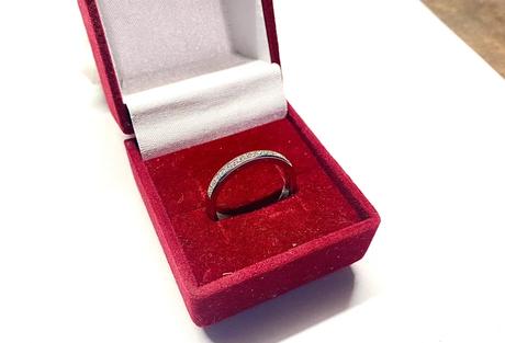 Strieborný prsteň 925, abercrombie&fitch