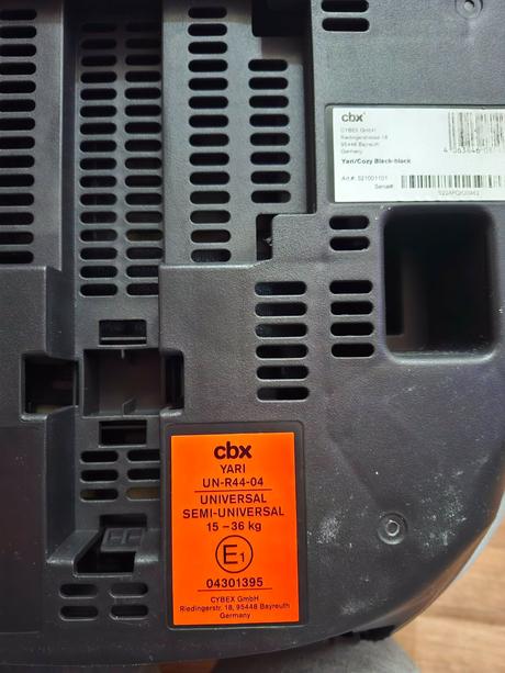 Autosedačka cbx yari, 