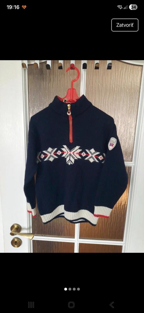 Detsky merino sveter, 122