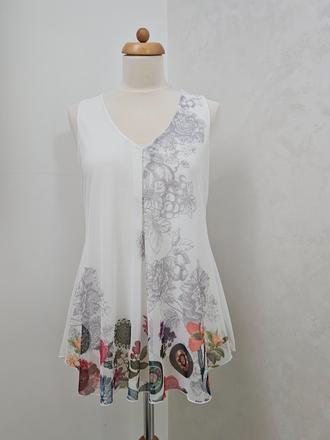 Blúzka bez rukávov desigual xl, desigual,xl